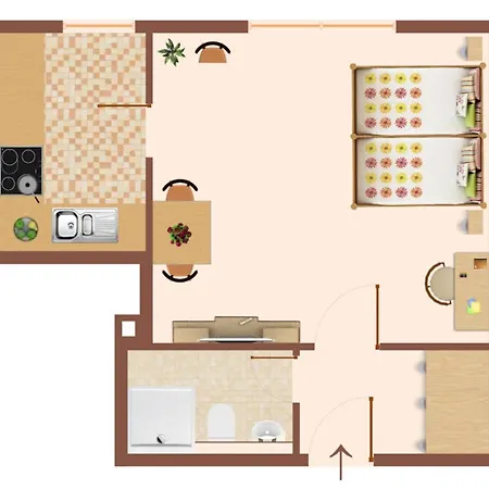 Vaz Essen, Kueche, Wlan, Tv, Netflix, Ca 15 Min Messe U Hbf * Essen