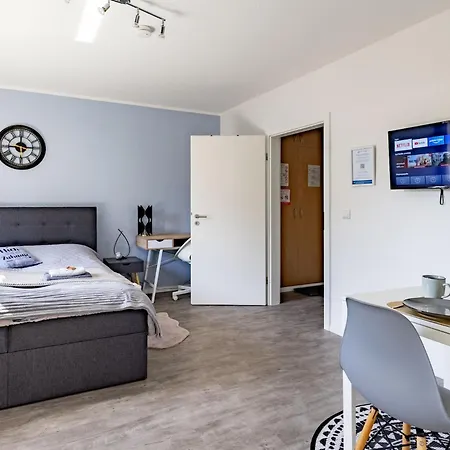 Apartament Vaz Essen, Kueche, Wlan, Tv, Netflix, Ca 15 Min Messe U Hbf *